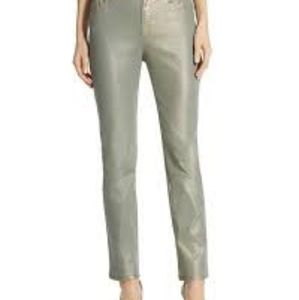 Chicos skinny gold jeans size 0/4 EUC